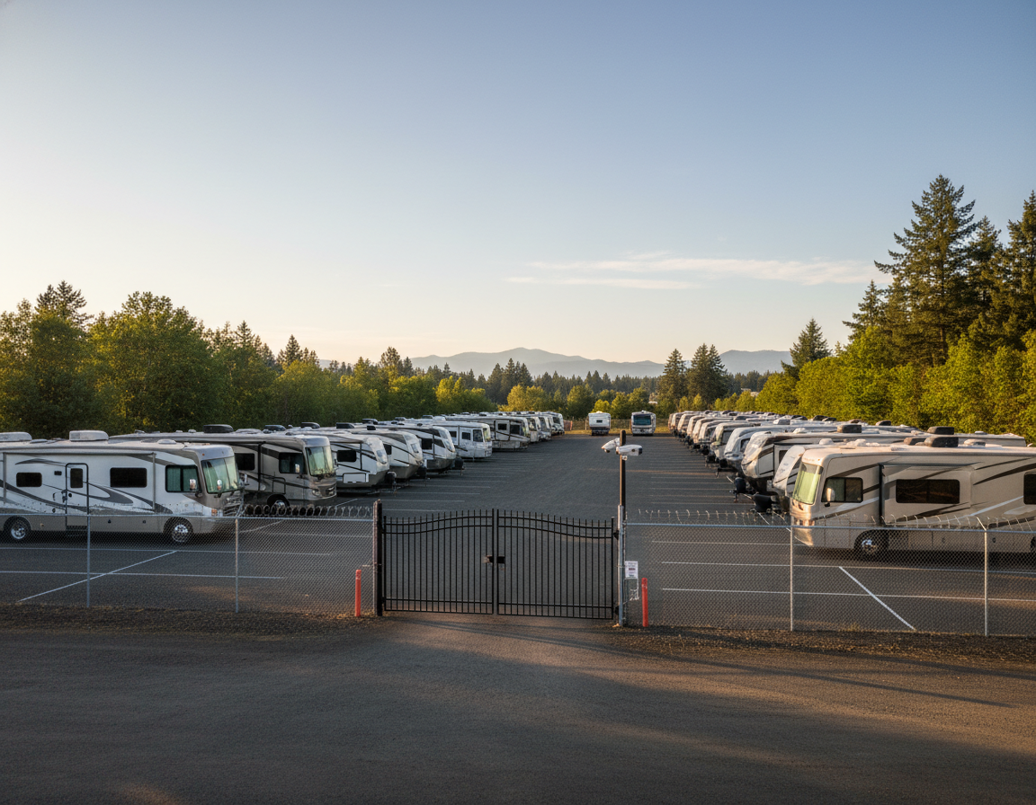 RV storage in Medford Oregon